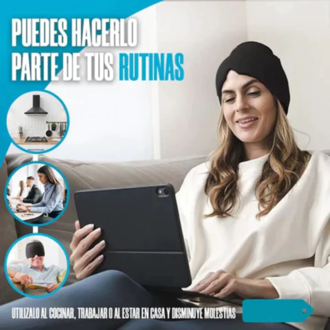 ReliefHat™ - Gorro Frio Contra Migrañas