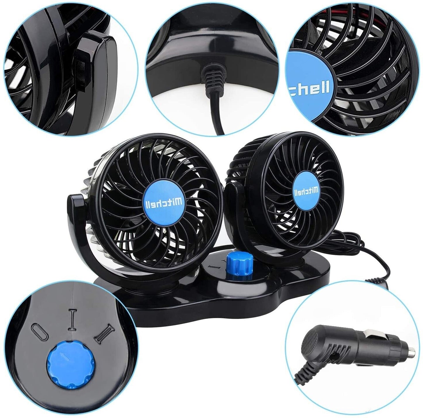 BreezeMax™ | VENTILADOR PARA CARRO